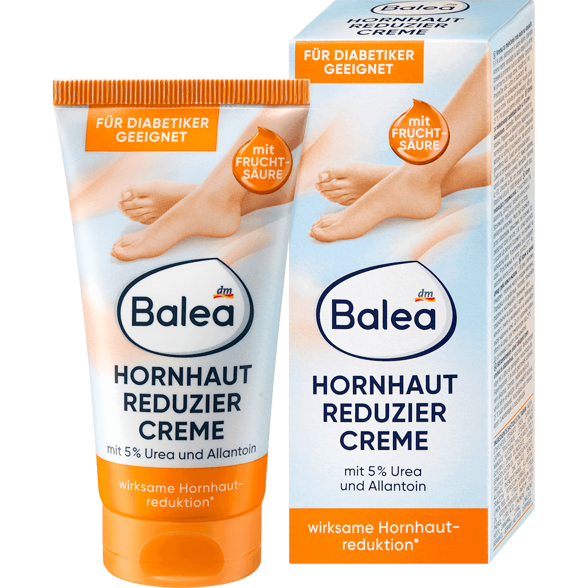 Balea Crème pieds anti-callosités urée & allantoïne 50 ml — produit allemand authentique au Maroc