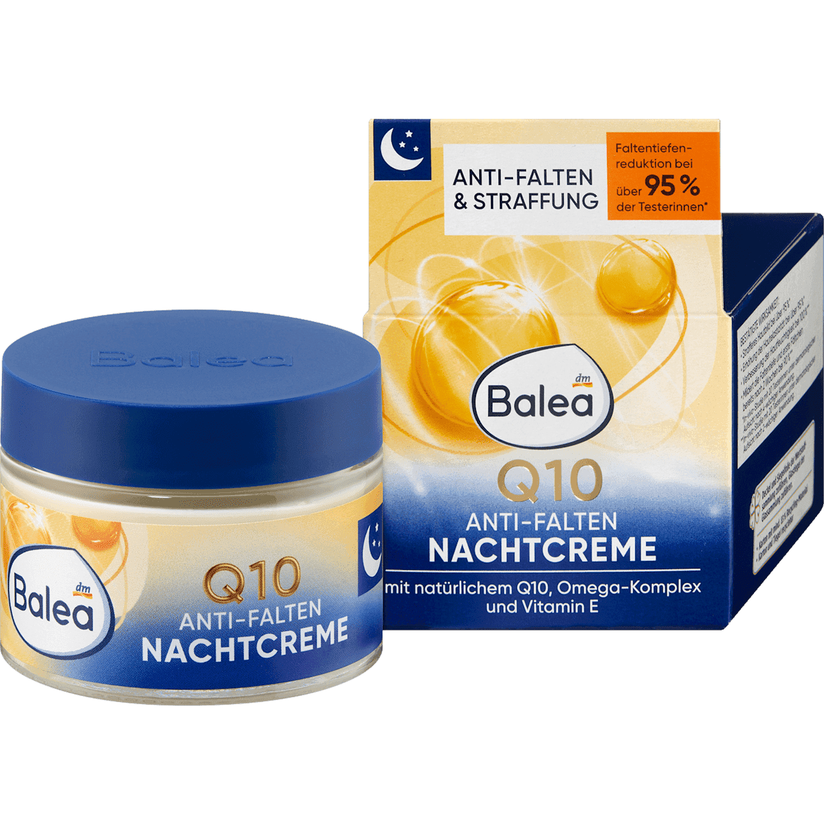 Balea Crème de nuit anti-rides Q10 50 ml — منتج ألماني أصلي في المغرب