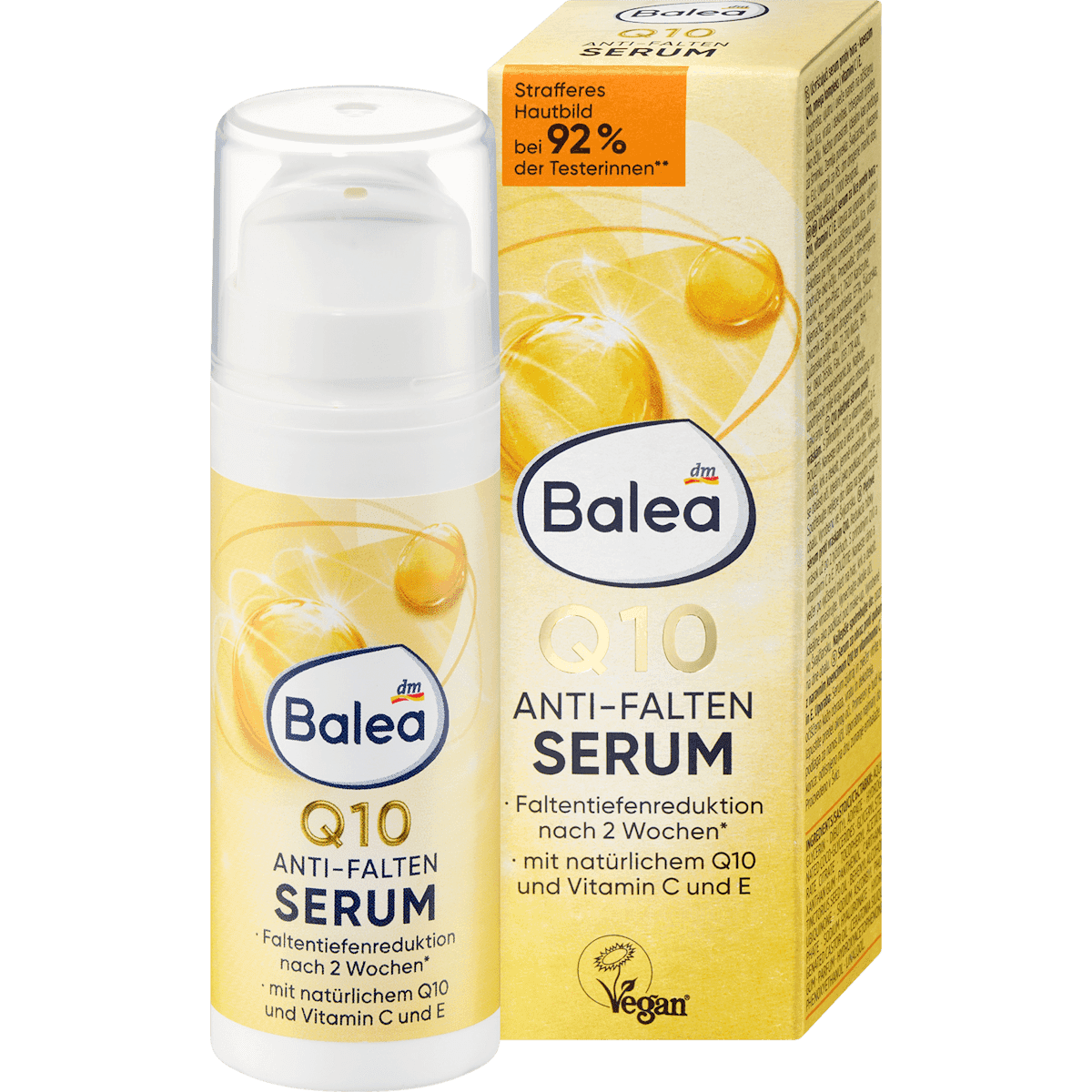 Balea Sérum Q10 + Omega, 30 ml — produit allemand authentique au Maroc