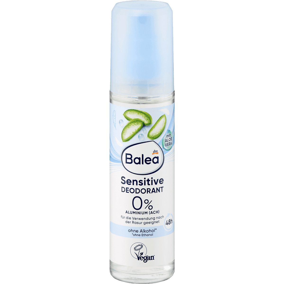Balea Déodorant Vaporisateur Sensitive 75 ml — produit allemand authentique au Maroc