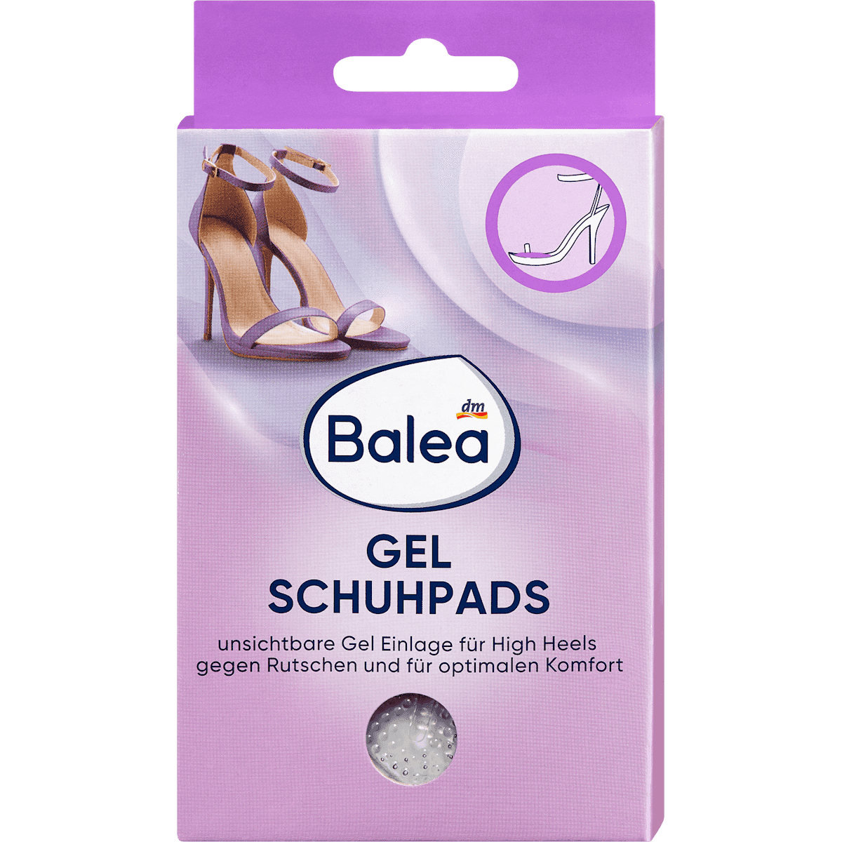 Balea Coussinets gel protection points de pression, 2 pièces — produit allemand authentique au Maroc