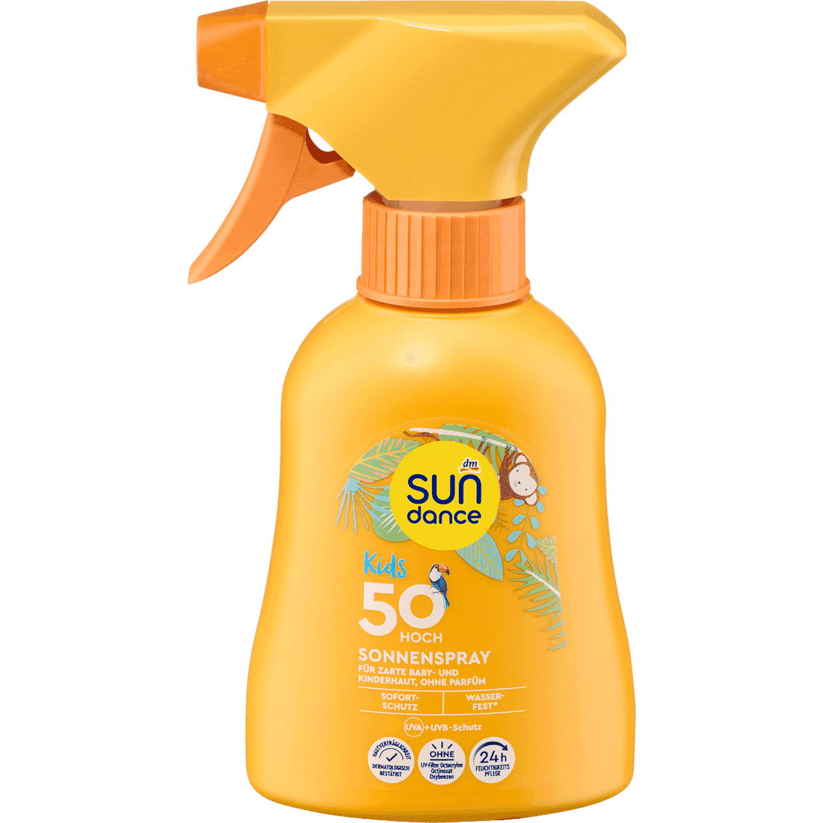 SUNDANCE sun spray Kids LSF 50, 200 ml — authentic German product in Morocco
