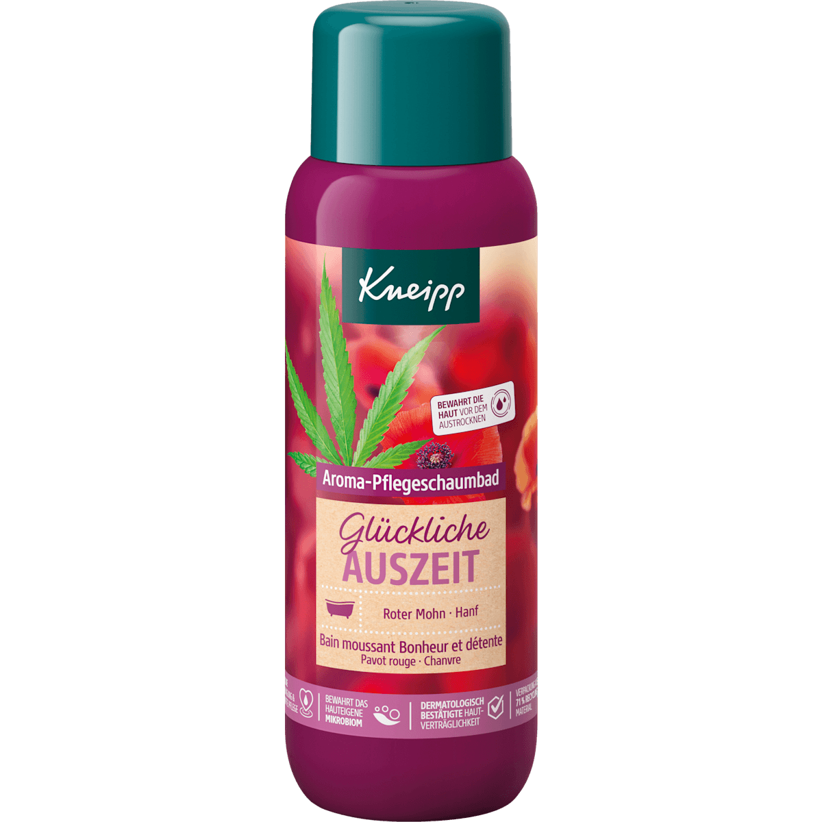 Kneipp Bain moussant Parenthèse heureuse, 400 ml — produit allemand authentique au Maroc