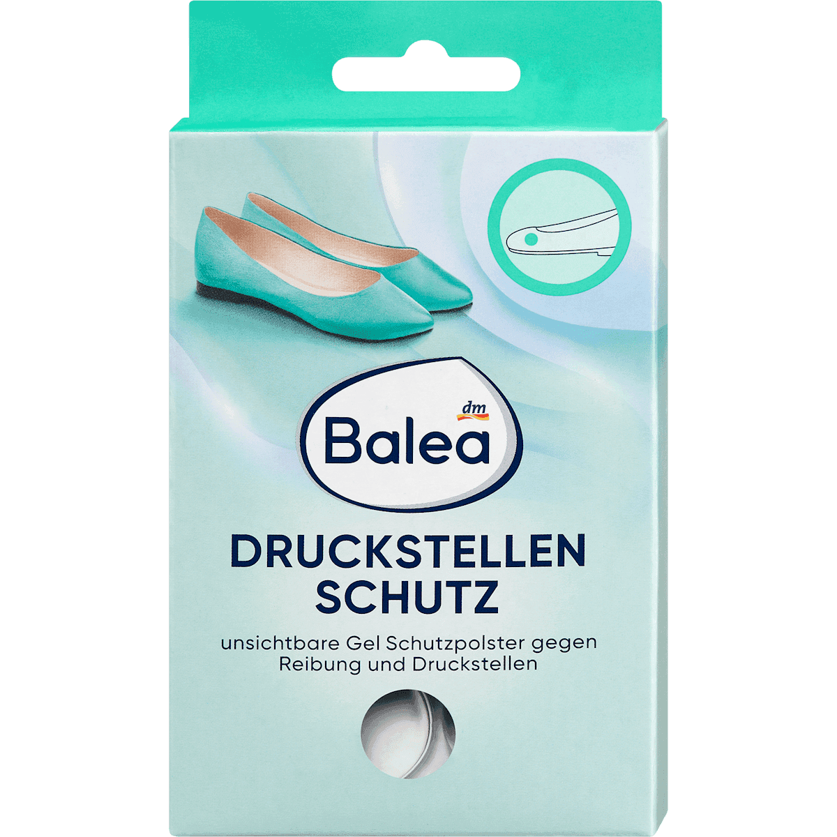 Balea Coussinets Gel Protection Points de Pression Pieds 6 pièces — produit allemand authentique au Maroc