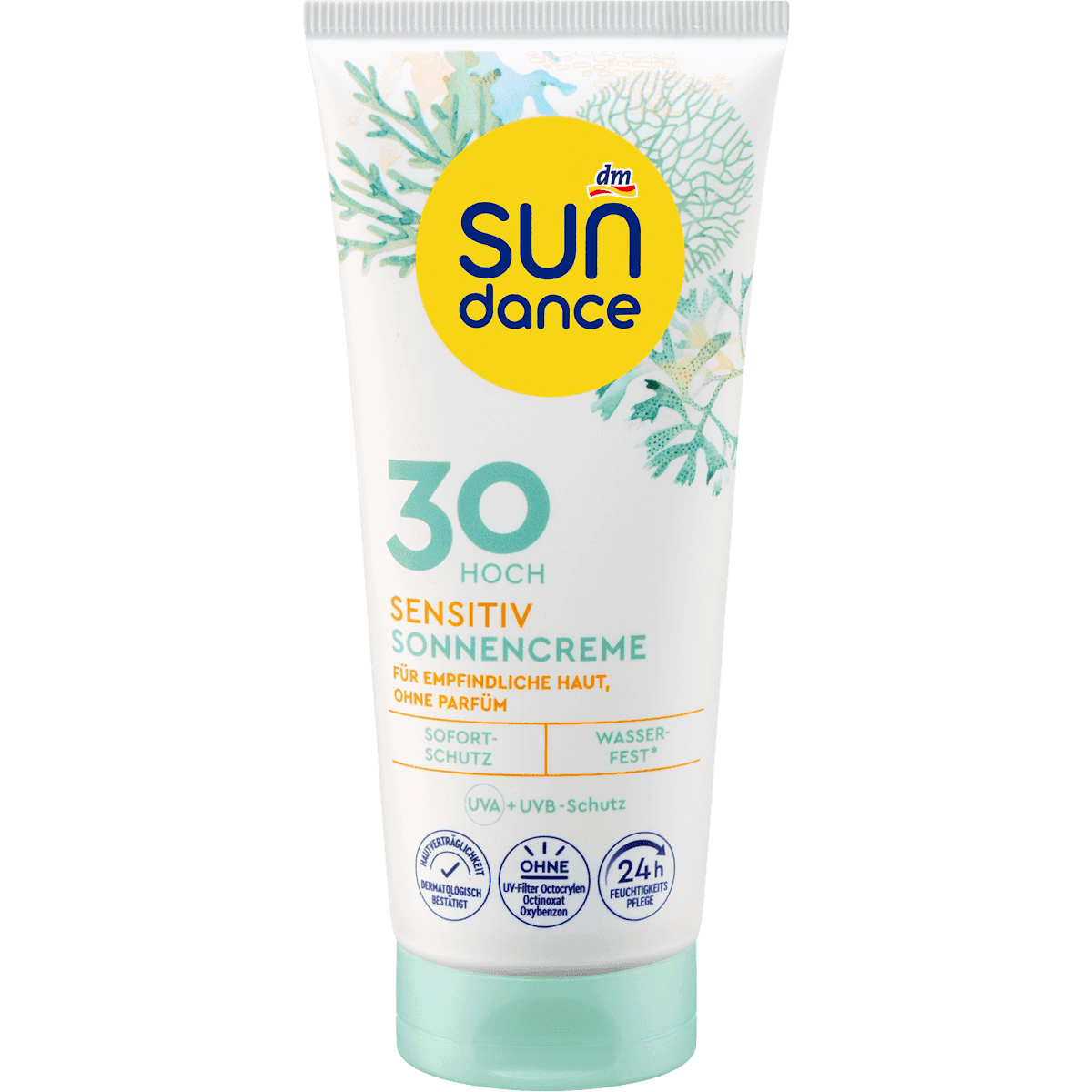 SUNDANCE sun cream sensitive LSF 30 100 ml — authentic German product in Morocco