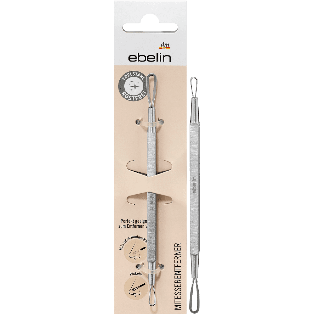 ebelin Tire-comédons, 1 pièce — produit allemand authentique au Maroc