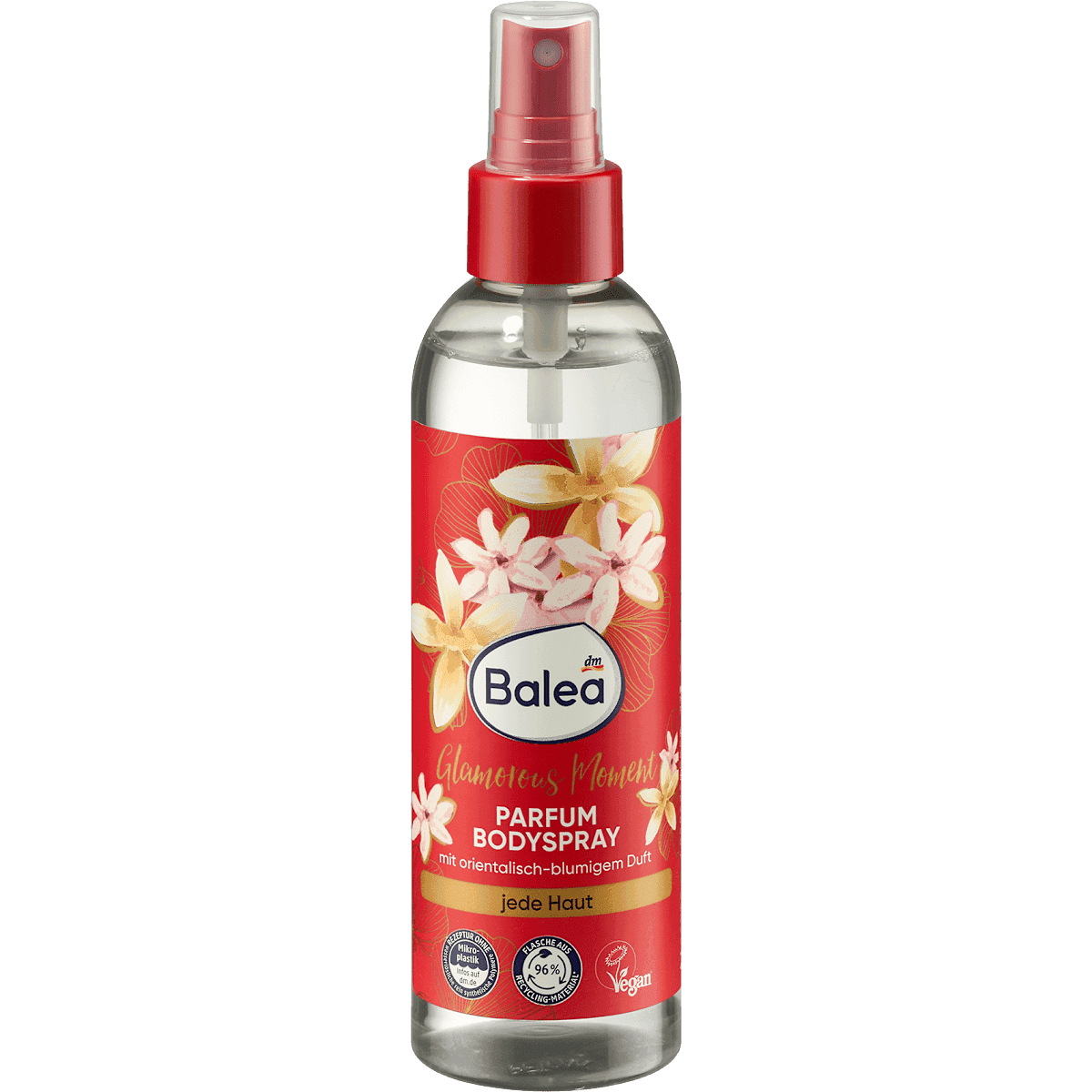 Balea brume corporelle parfumée Glamorous Moment 200 ml — produit allemand authentique au Maroc