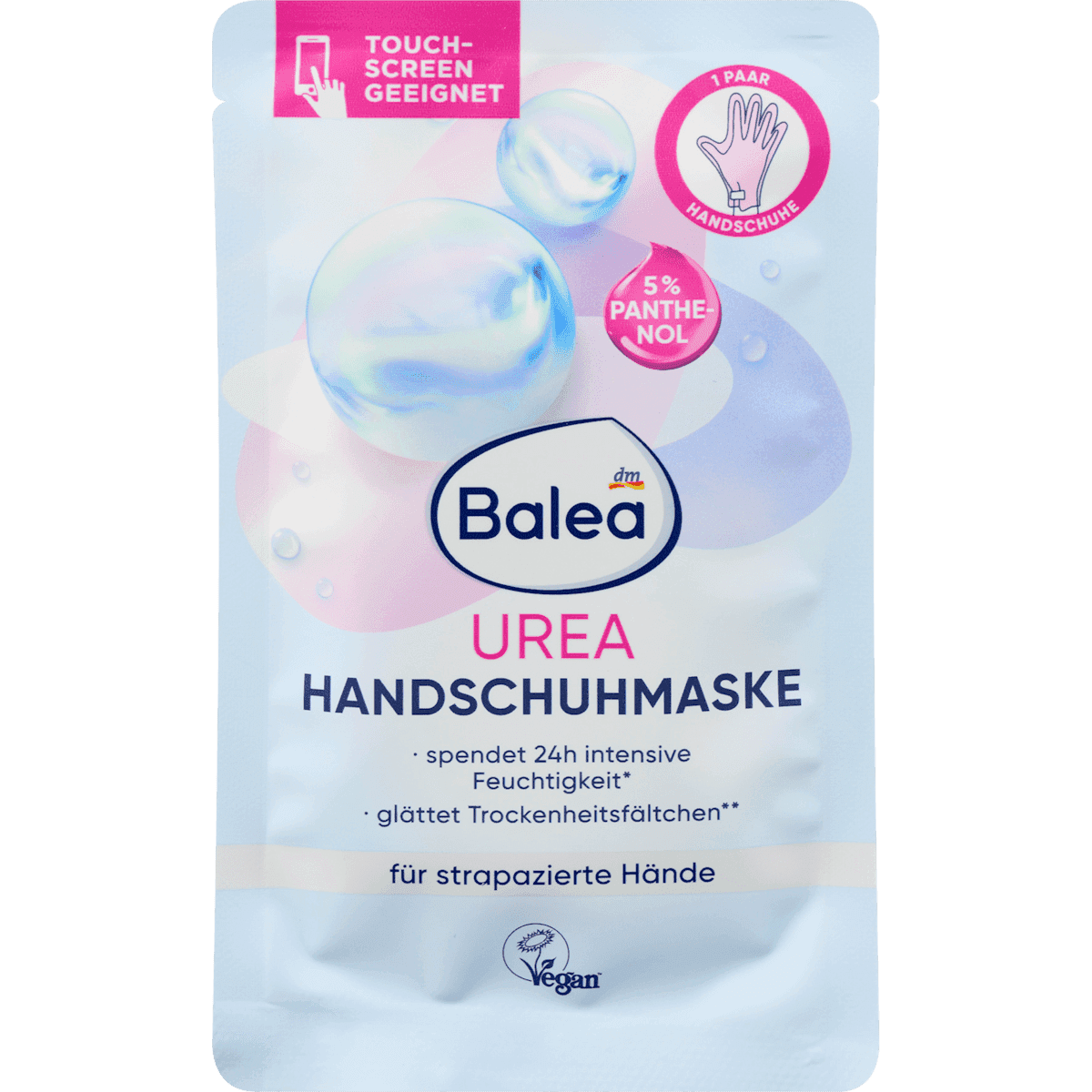 Balea masque gants Urea 1 paire 2 pièces — produit allemand authentique au Maroc