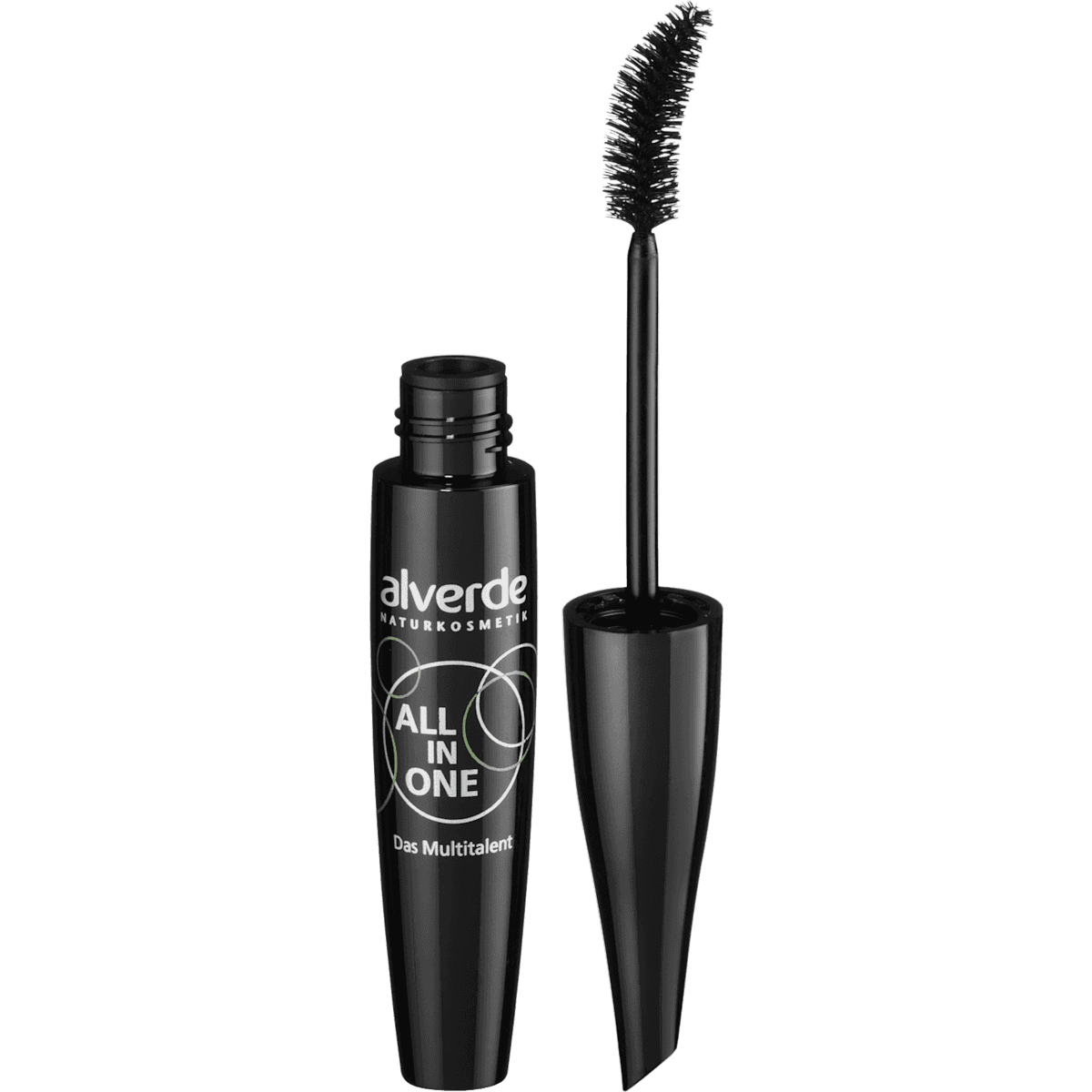 alverde NATURKOSMETIK mascara All In One black, 12 ml — authentic German product in Morocco