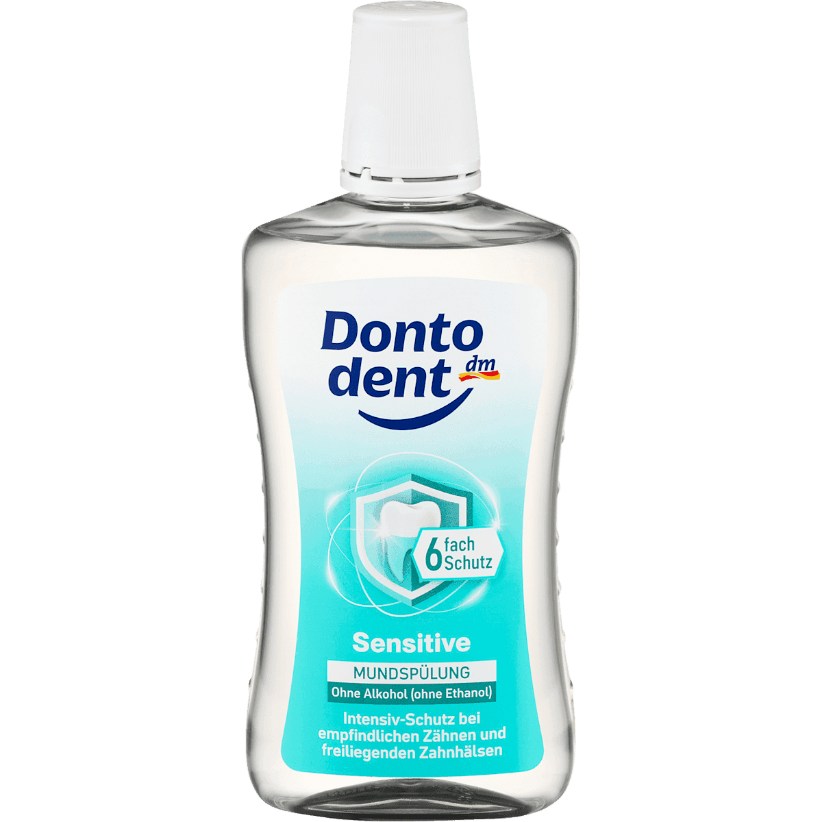 Dontodent Bain de bouche sensitive protection intense, 500 ml — منتج ألماني أصلي في المغرب