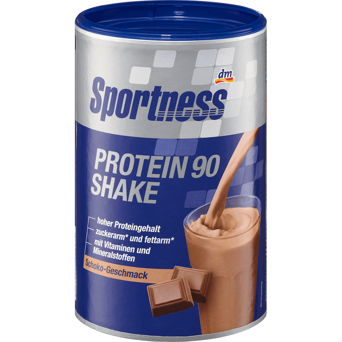 Sportness poudre protéinée Protein Shake 90 chocolat 350 g (Sportness Proteinpulver, Protein Shake 90, Schoko Geschmack, 350 g) — produit allemand authentique au Maroc