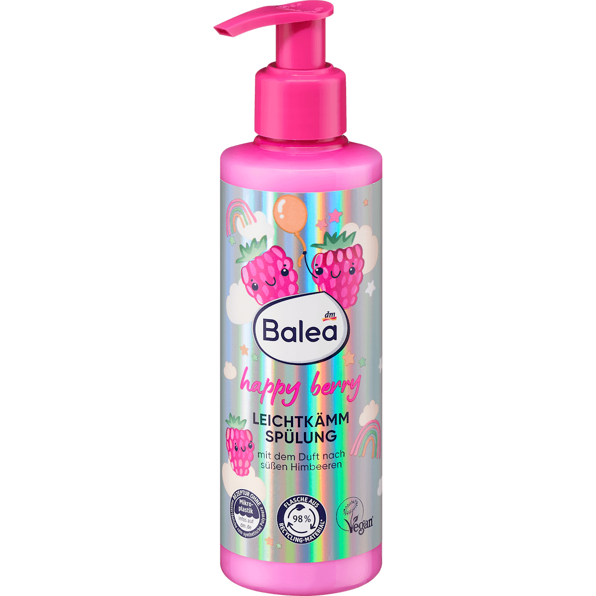 Balea conditioner detangling Happy Berry 200 ml — authentic German product in Morocco