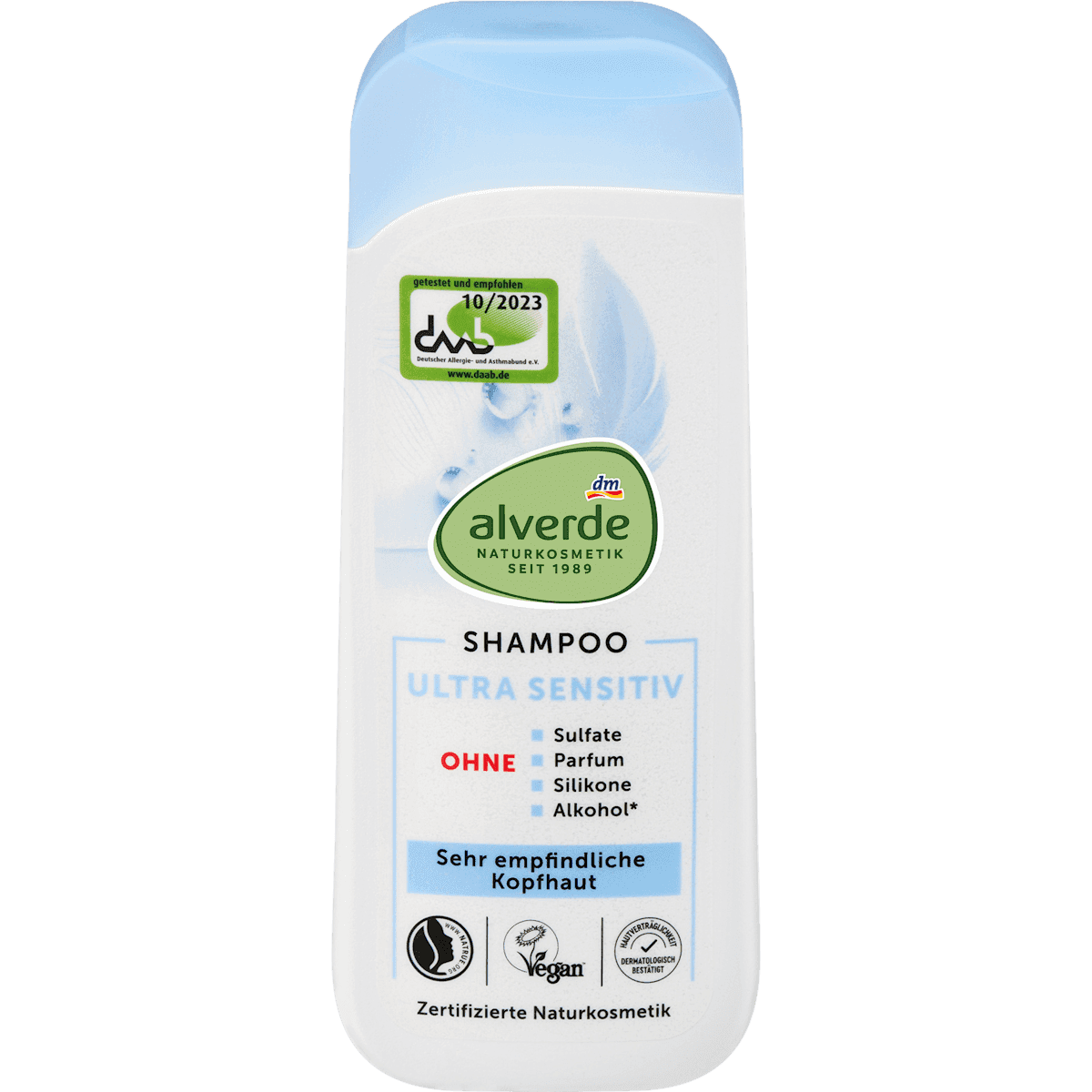alverde NATURKOSMETIK Shampooing ultra sensible, 200 ml — منتج ألماني أصلي في المغرب