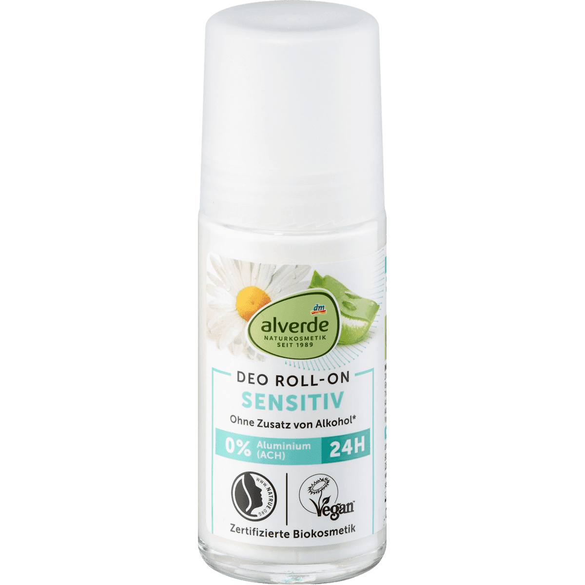 alverde NATURKOSMETIK Déodorant roll-on sensible, 50 ml — منتج ألماني أصلي في المغرب