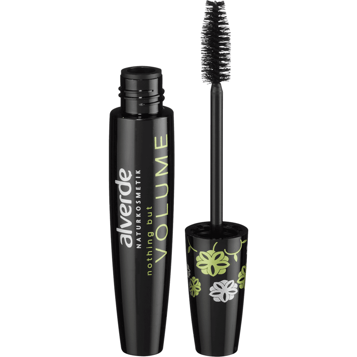 alverde NATURKOSMETIK Mascara Nothing But Volume 010 Black 12 ml — authentic German product in Morocco