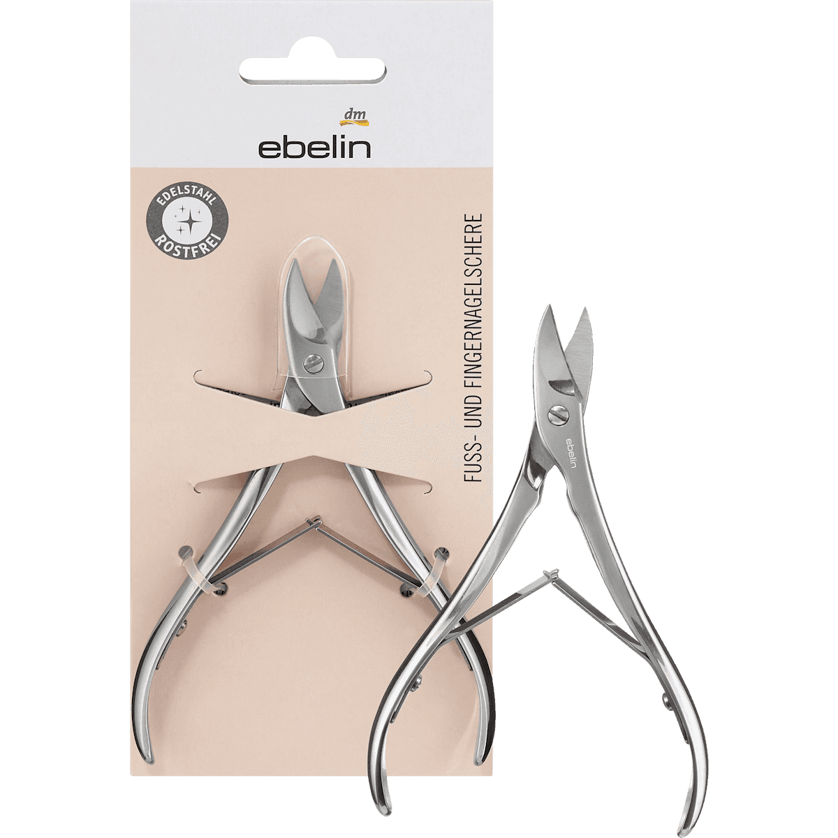 ebelin Ciseaux à ongles pieds et mains 1 pièce — produit allemand authentique au Maroc