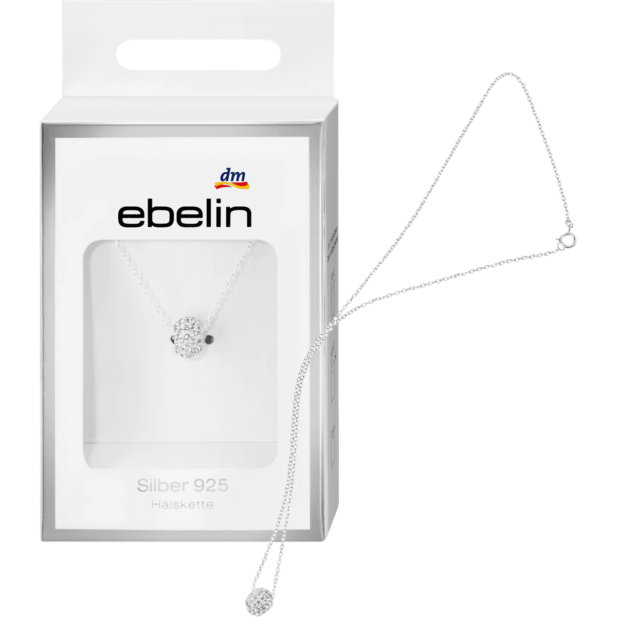ebelin Collier argent 925 1 pièce — produit allemand authentique au Maroc