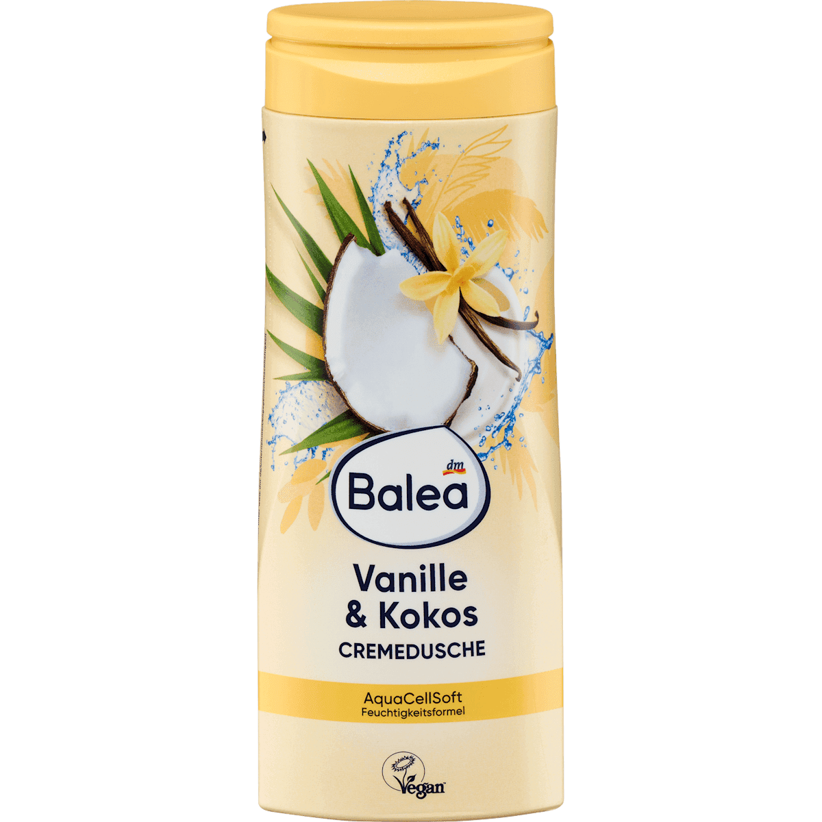 Balea Cream shower Vanilla & Coconut 300 ml — authentic German product in Morocco