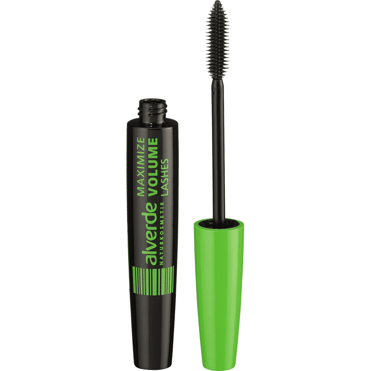 alverde NATURKOSMETIK mascara Maximize Volume 10 Black 8 ml — authentic German product in Morocco