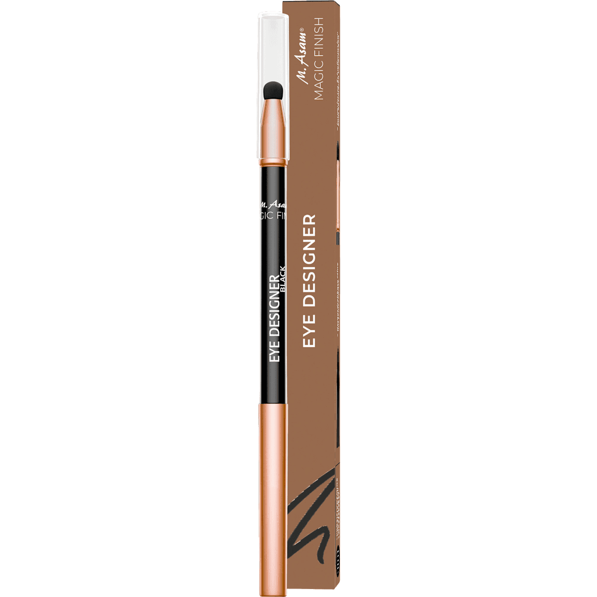 M. Asam Kajal Eye Designer Black, 0,28 g — produit allemand authentique au Maroc