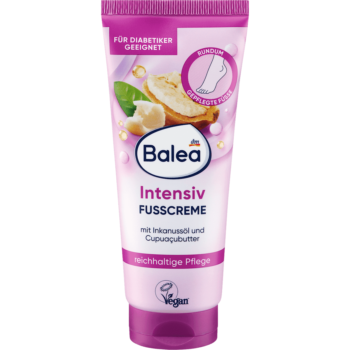 Balea Crème pieds intensive 100 ml (Balea Fußcreme intensiv, 100 ml) — produit allemand authentique au Maroc