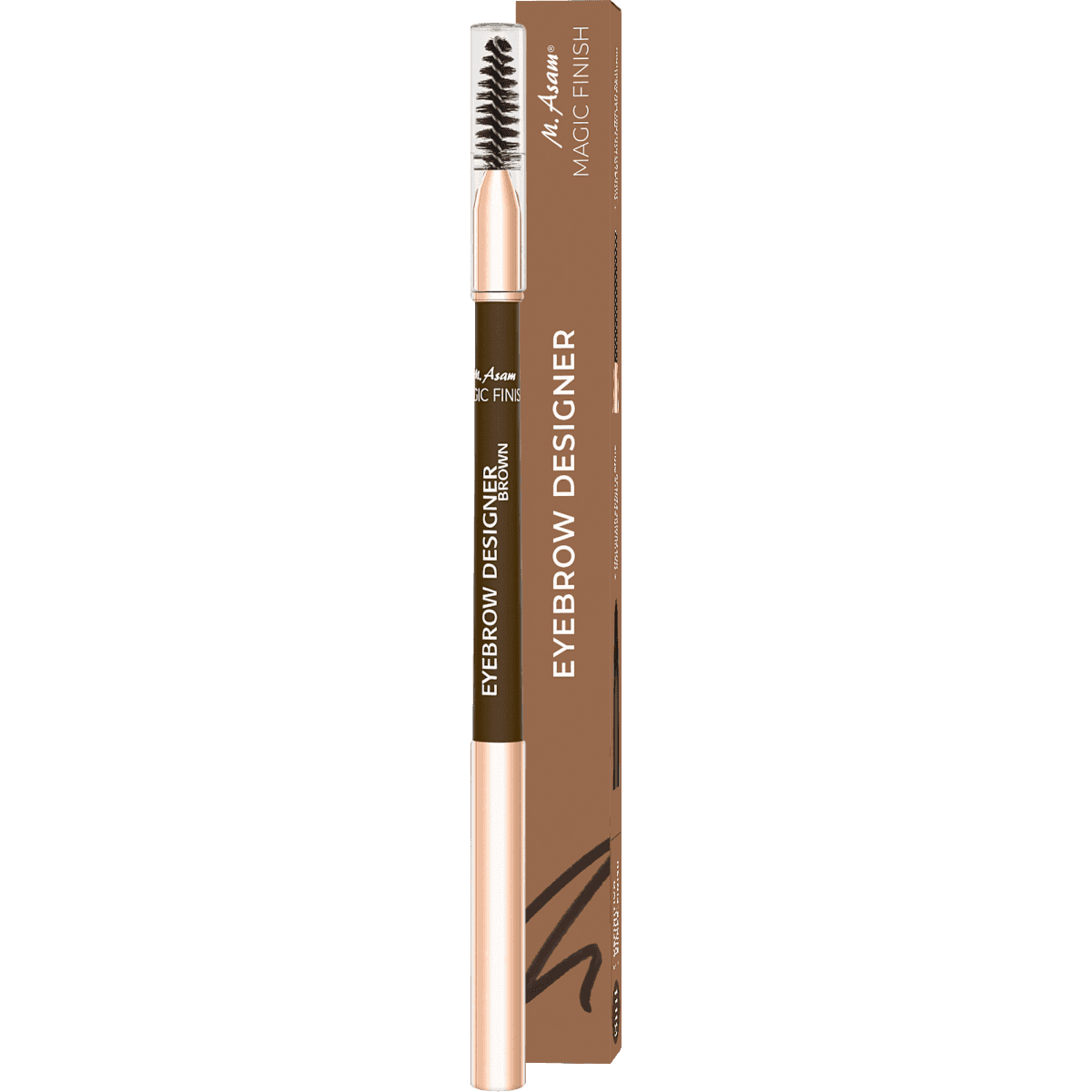 M. Asam Crayon à sourcils Eyebrow Designer Brown, 0,28 g — produit allemand authentique au Maroc