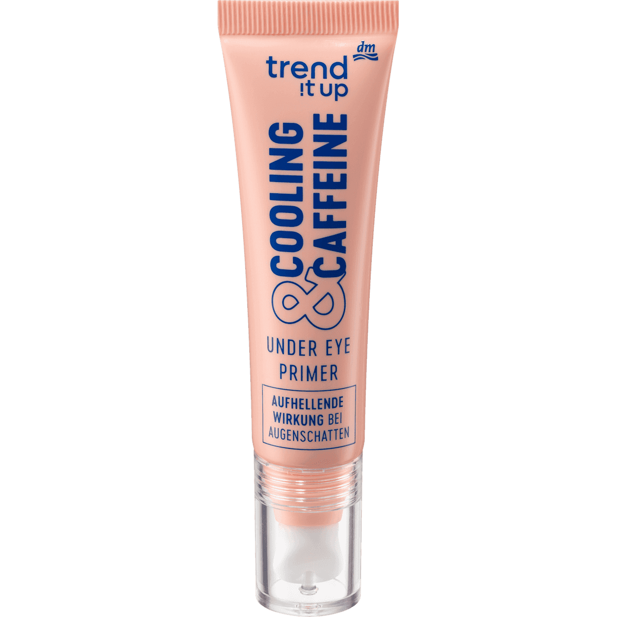 trend !t up Primer Cooling & Caffeine contour des yeux Light Peach 12 ml — produit allemand authentique au Maroc