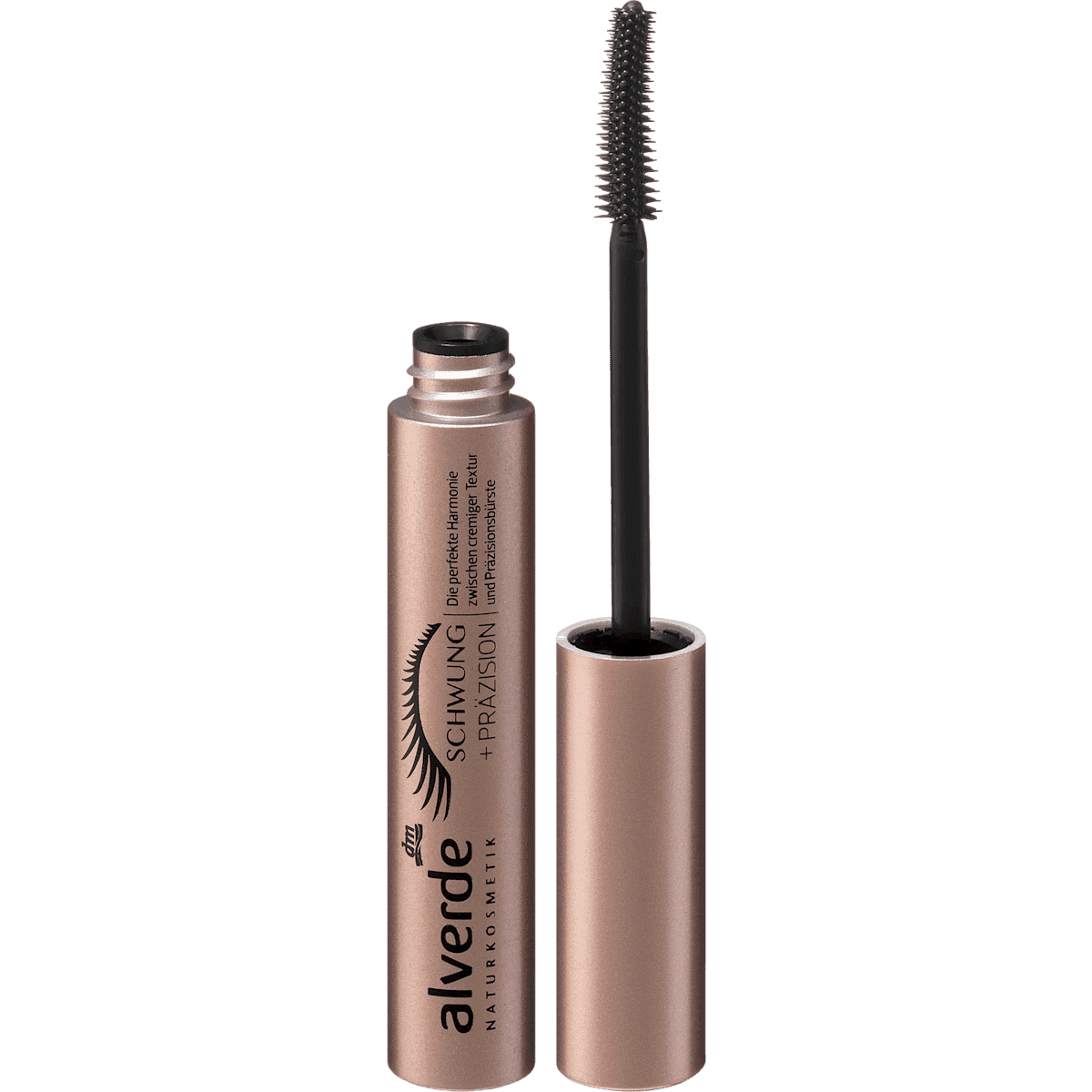 alverde NATURKOSMETIK Mascara volume & precision 010 black 10 ml — authentic German product in Morocco