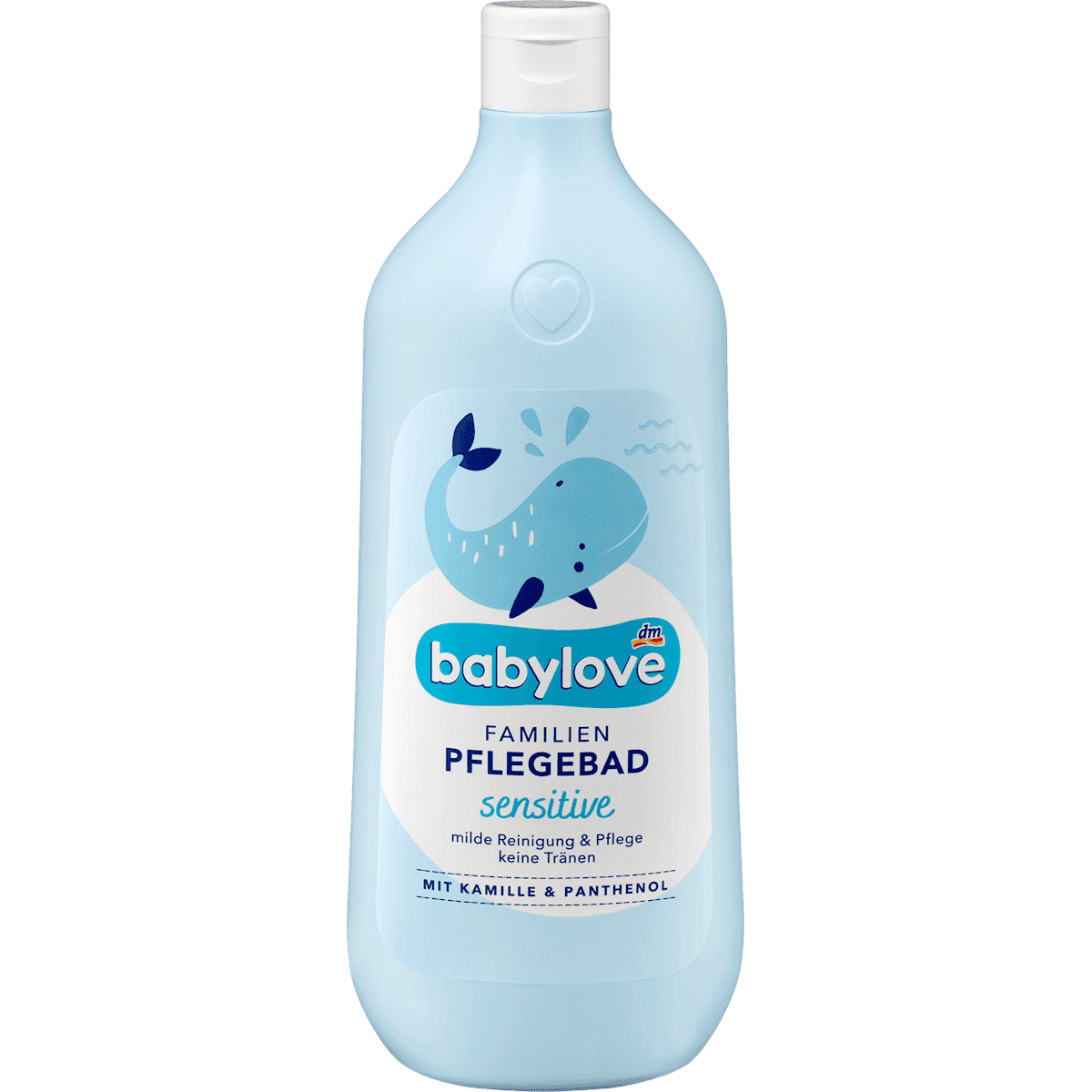 babylove bain soin famille sensitive 1 l — produit allemand authentique au Maroc