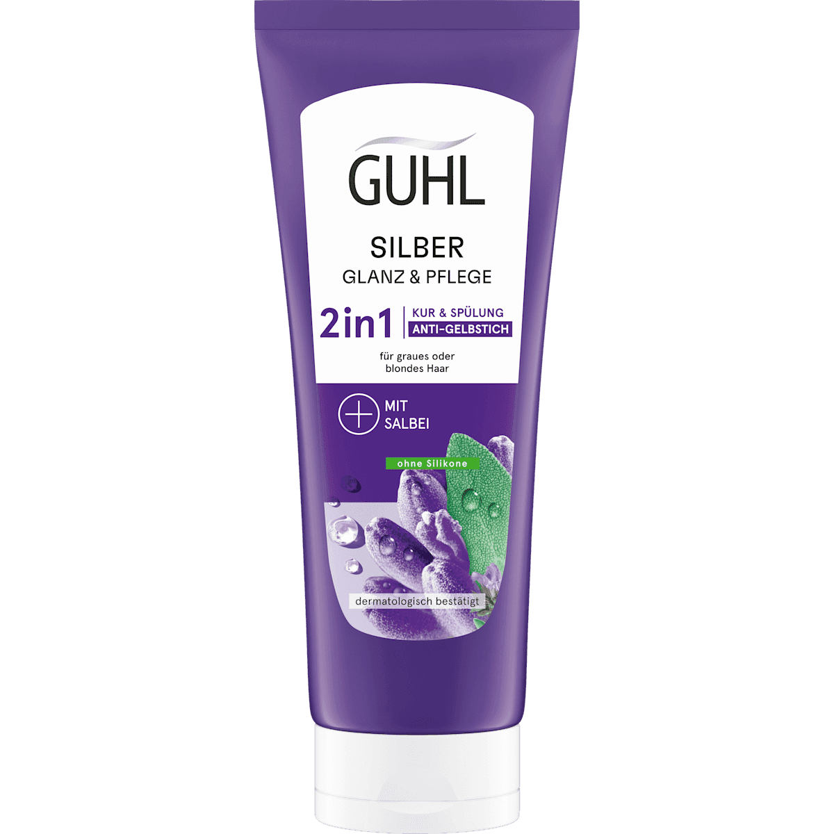 GUHL Masque cheveux Éclat argenté & Soin, 200 ml — منتج ألماني أصلي في المغرب