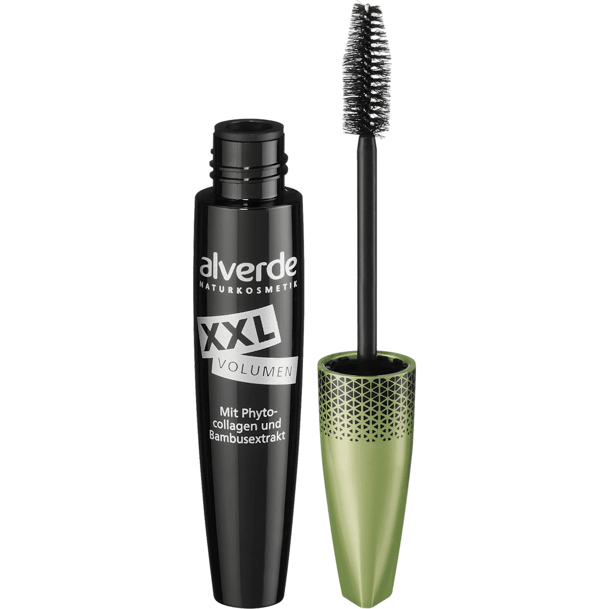alverde NATURKOSMETIK Mascara volume XXL 010 Black 12 ml — authentic German product in Morocco