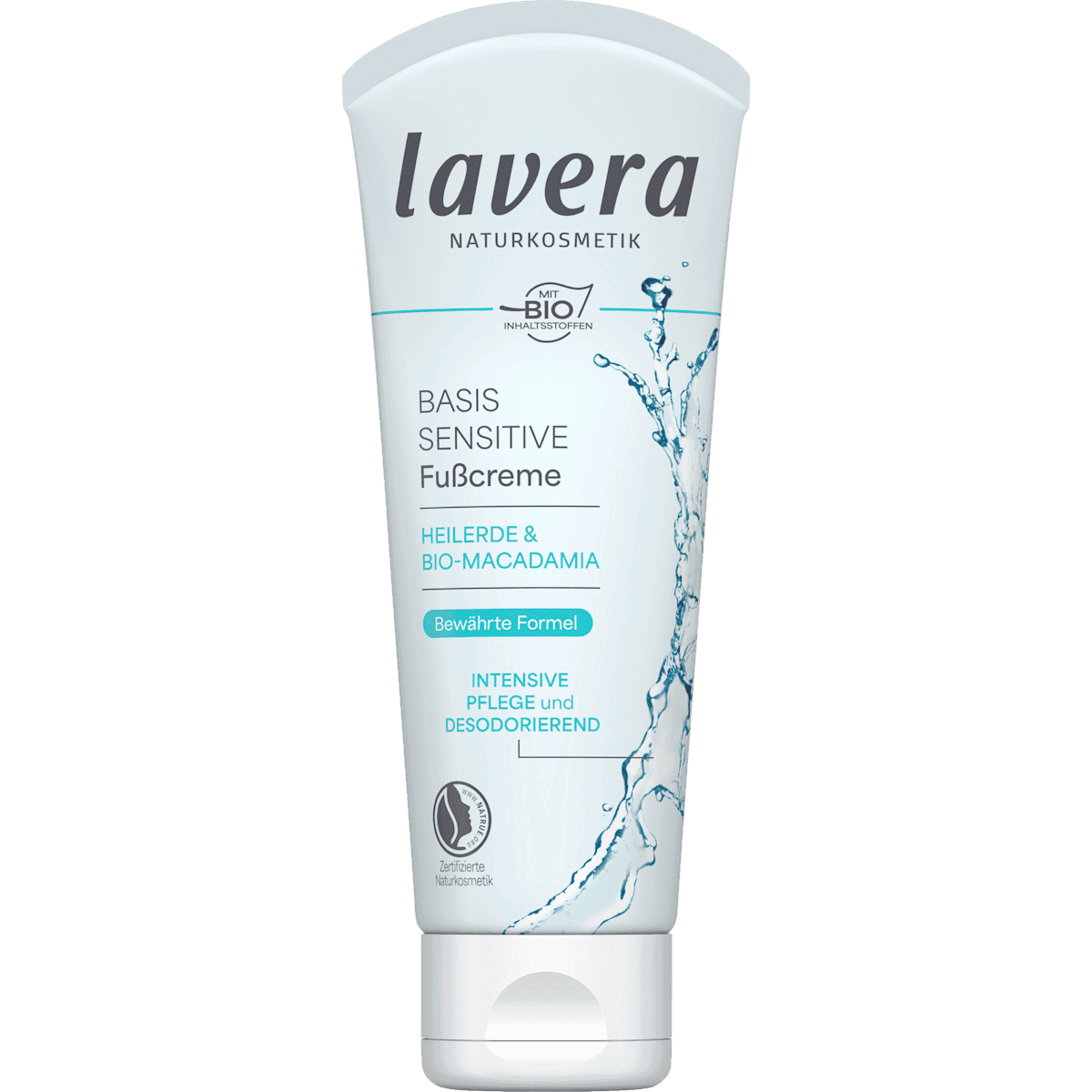 lavera NATURKOSMETIK Crème pieds Basis Sensitiv, 75 ml — منتج ألماني أصلي في المغرب