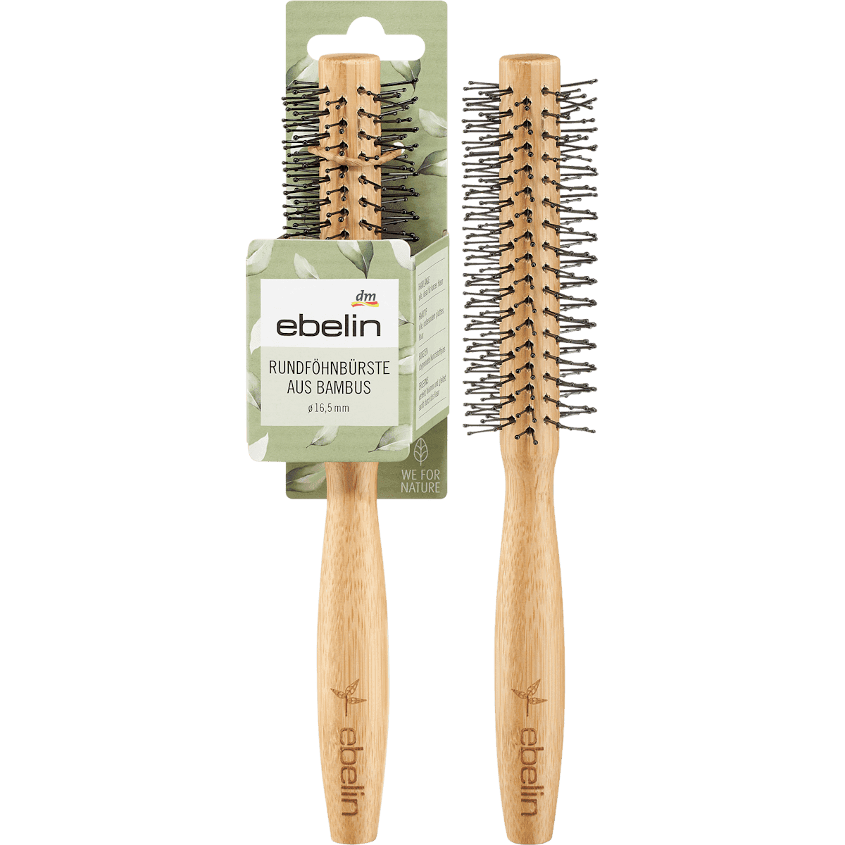 ebelin Brosse ronde soufflante bambou 1 pc — produit allemand authentique au Maroc