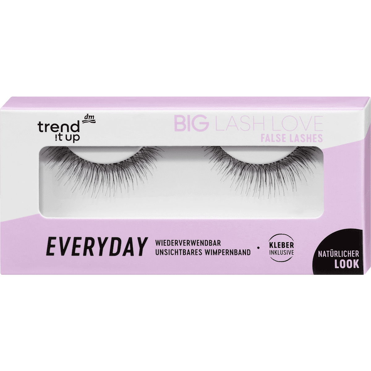 trend !t up Faux cils Big Lash Love Everyday 1 paire — produit allemand authentique au Maroc