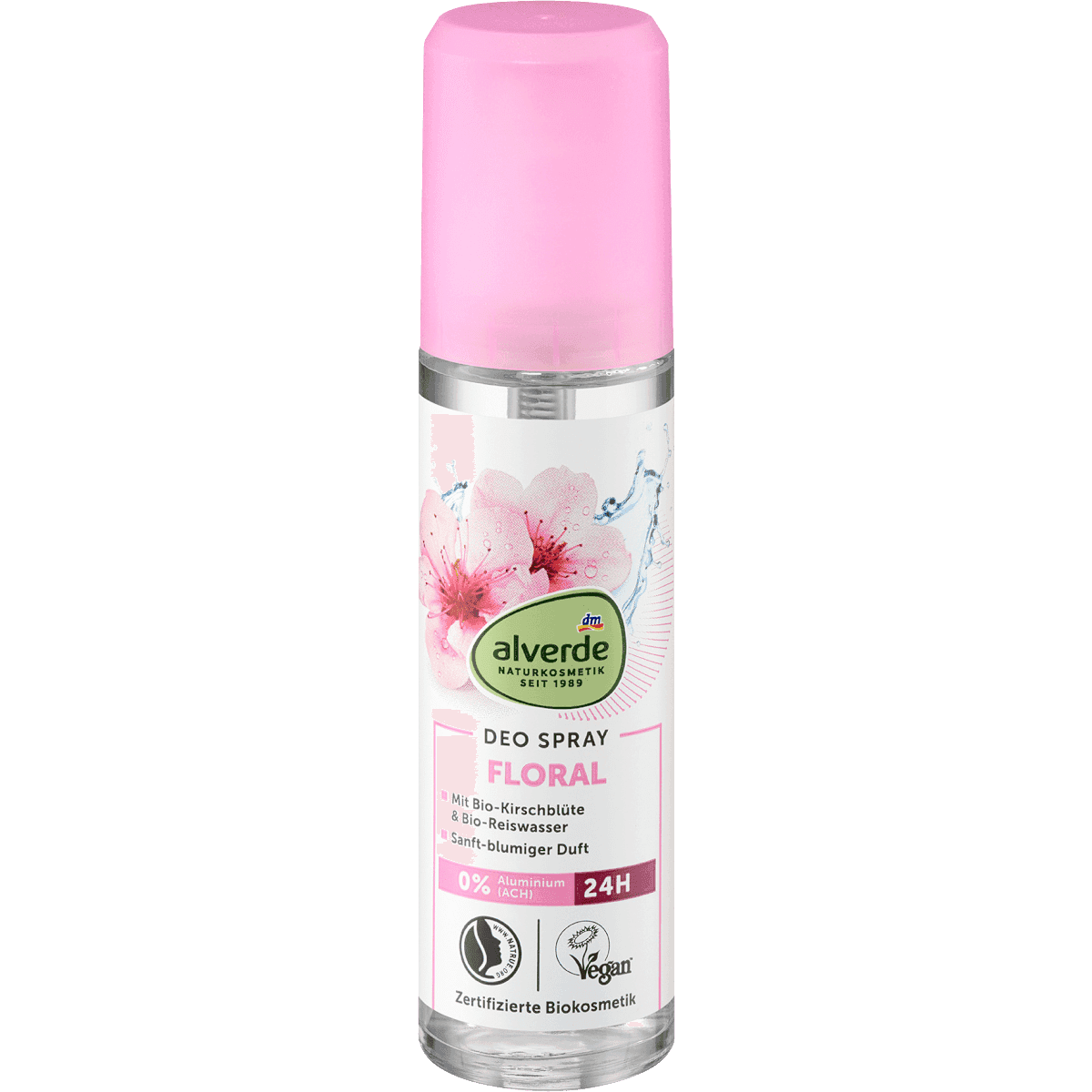 alverde NATURKOSMETIK déodorant vaporisateur Floral 75 ml — منتج ألماني أصلي في المغرب