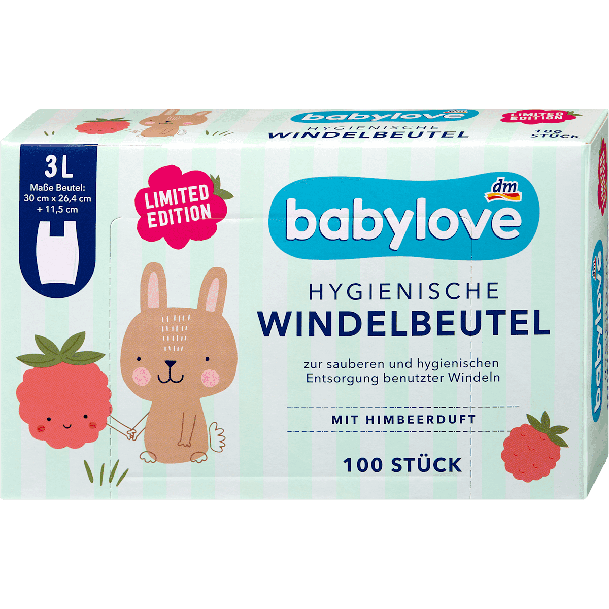 babylove Sacs à couches parfumés 100 pcs — منتج ألماني أصلي في المغرب