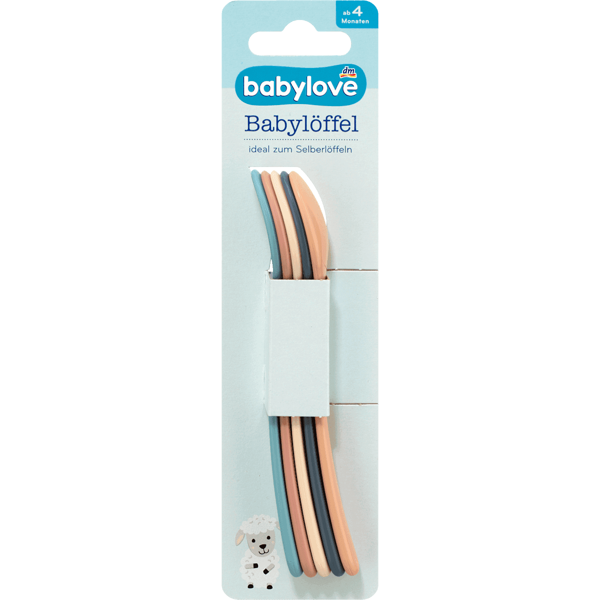 babylove Cuillères bébé colorées 5 pièces — produit allemand authentique au Maroc