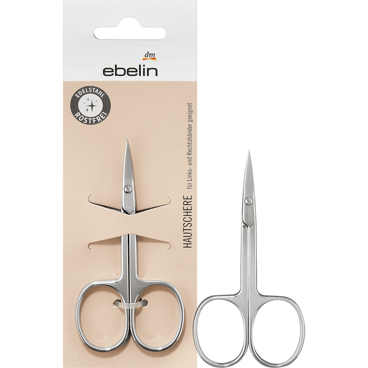 ebelin Ciseaux à cuticules, 1 pc — produit allemand authentique au Maroc