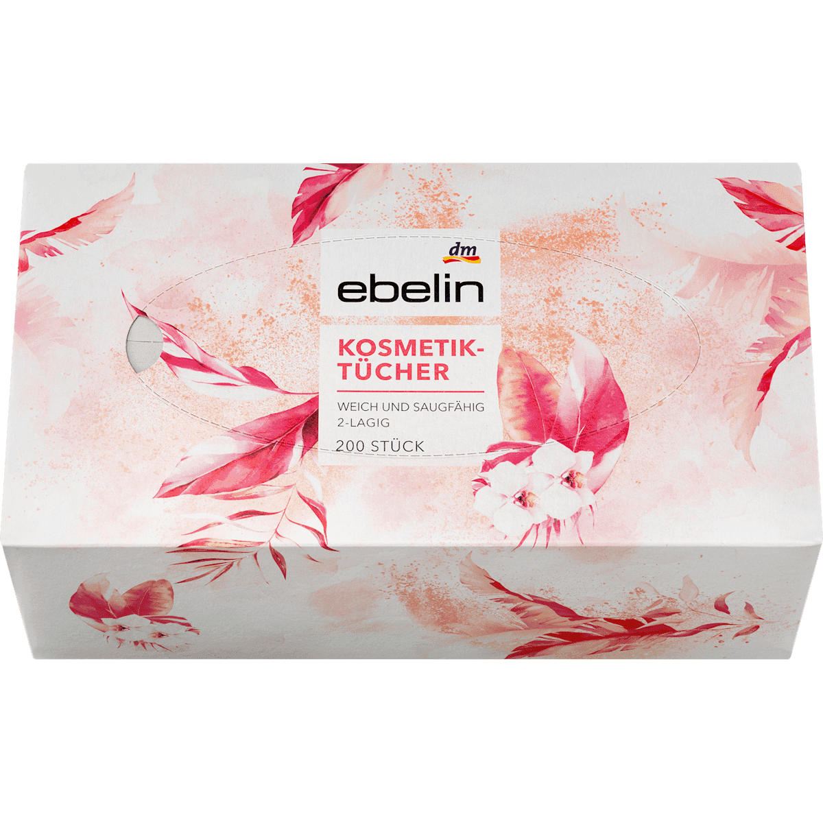 ebelin Mouchoirs cosmétiques 200 pcs — produit allemand authentique au Maroc