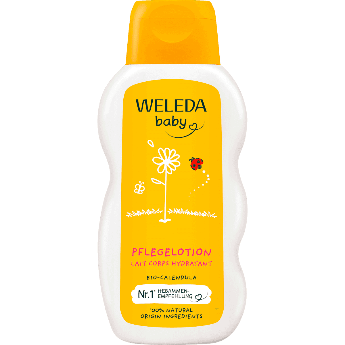 Weleda Bébé Lait de soin Calendula, 200 ml — produit allemand authentique au Maroc