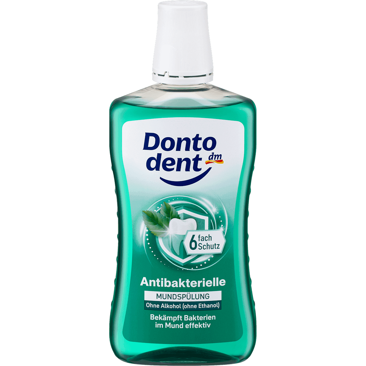 Dontodent Bain de bouche antibactérien, 500 ml — produit allemand authentique au Maroc