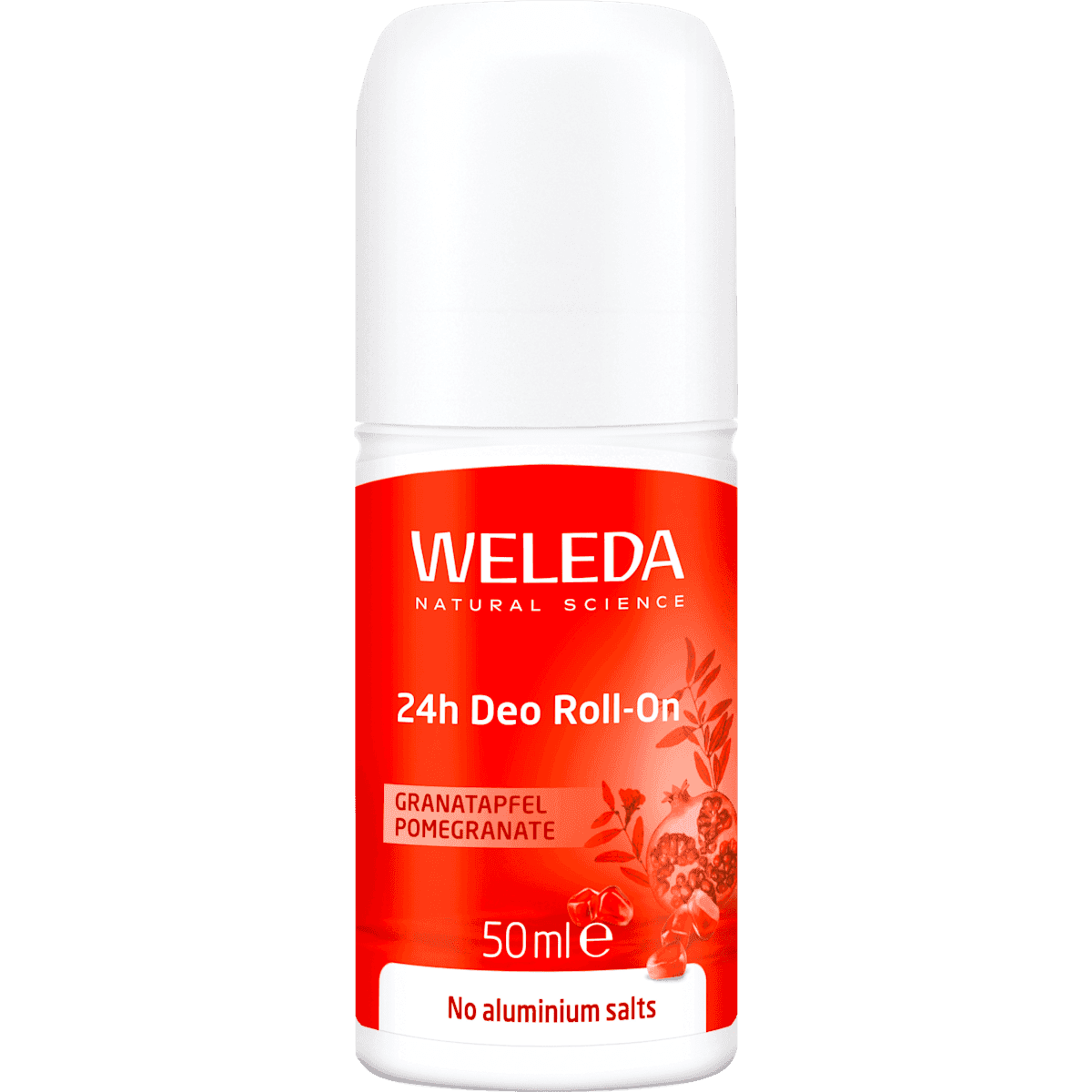 Weleda Deo Roll On Deodorant pomegranate, 50 ml — authentic German product in Morocco