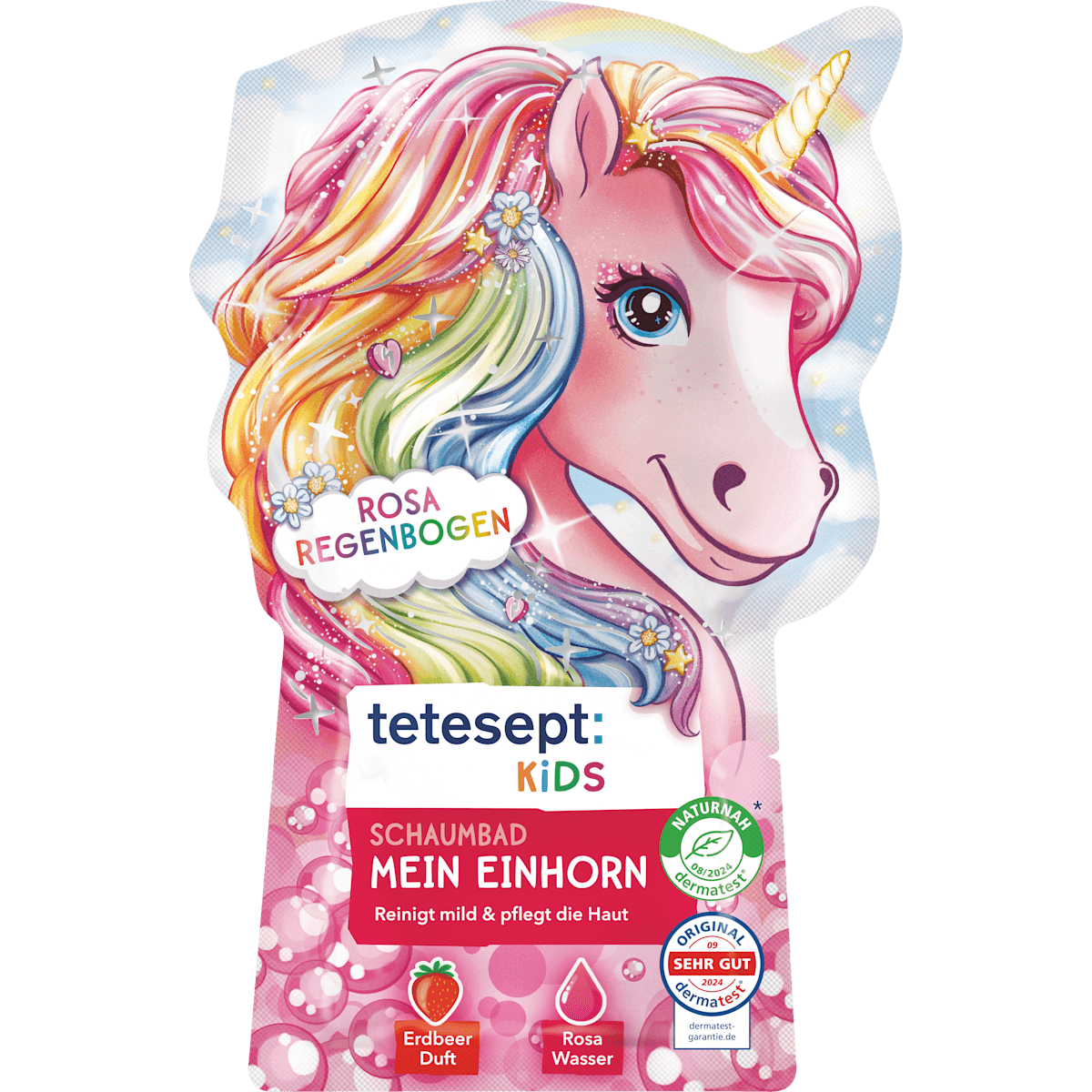 tetesept : KIDS Bain moussant Plaisir du bain Mein licorne, 40 ml — produit allemand authentique au Maroc