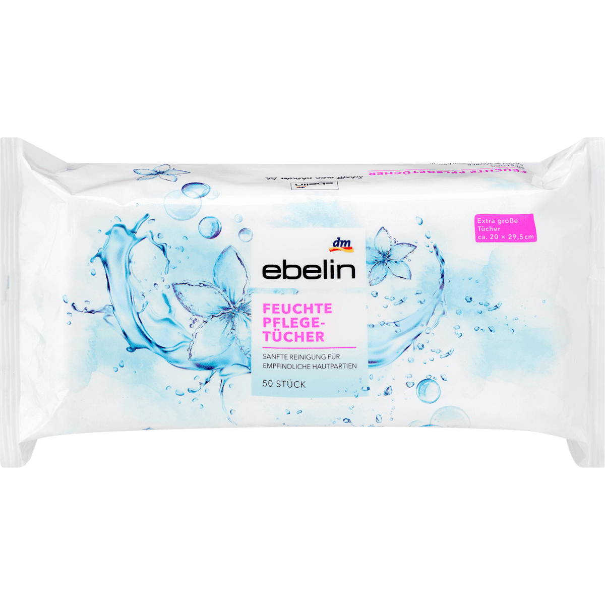 ebelin Lingettes de soin humides, 50 pièces — produit allemand authentique au Maroc