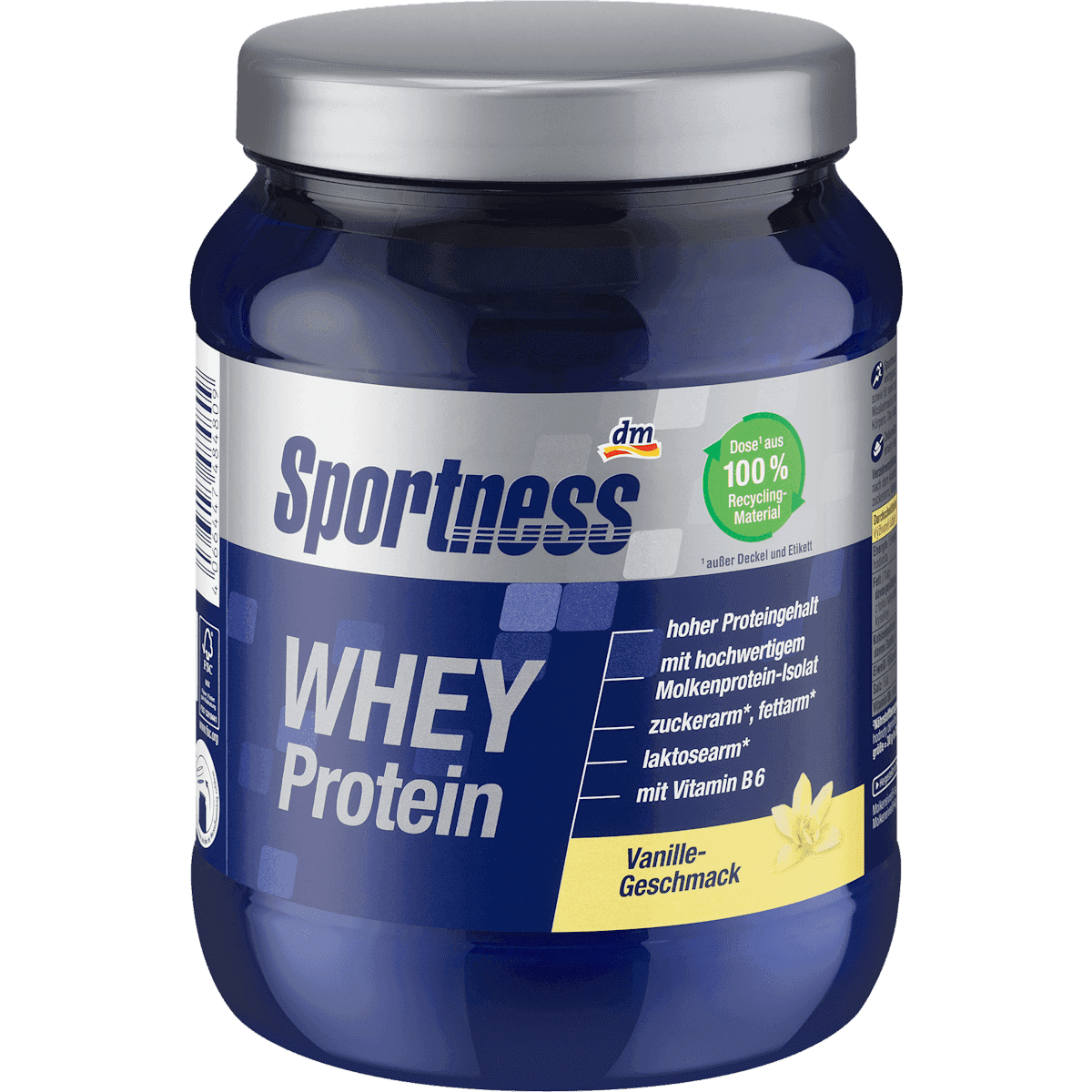 Sportness Poudre protéinée Whey goût vanille 450 g — منتج ألماني أصلي في المغرب