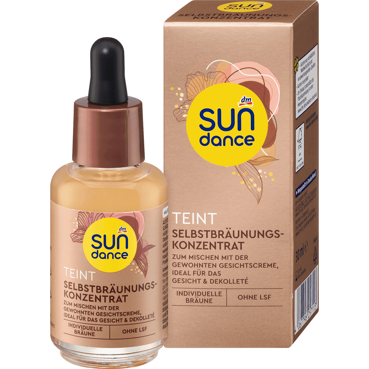 SUNDANCE concentré autobronzant teint, 30 ml — منتج ألماني أصلي في المغرب