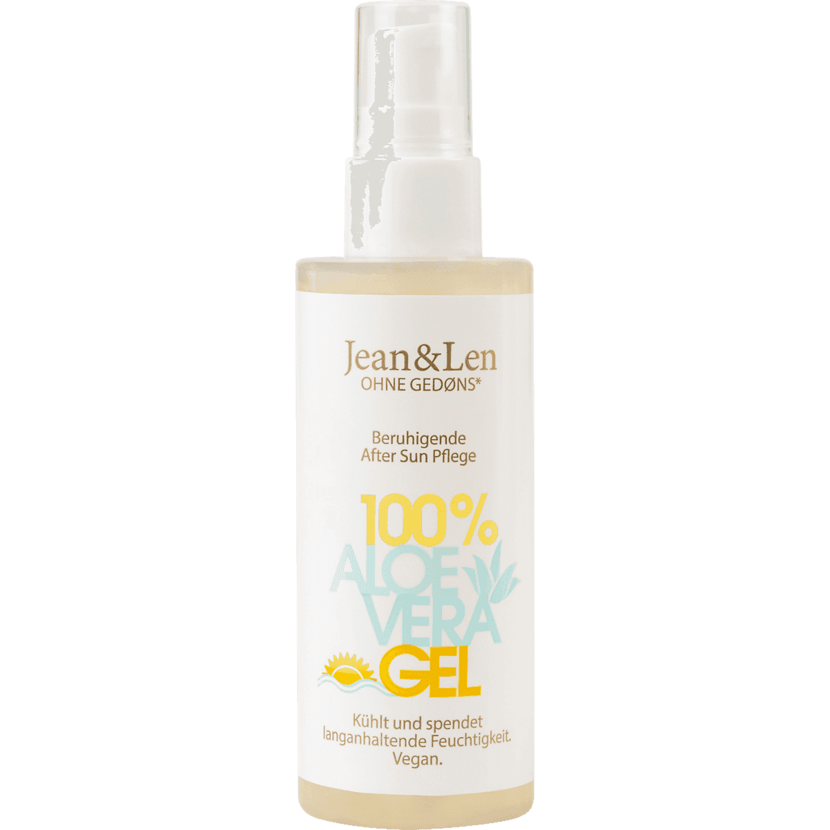 Jean&Len After Sun aloe vera Gel, 100 ml — authentic German product in Morocco