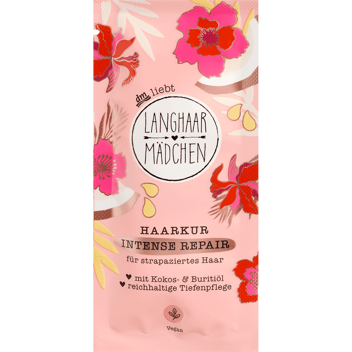 LANGHAARMÄDCHEN hair treatment Intense Repair, 20 ml — authentic German product in Morocco