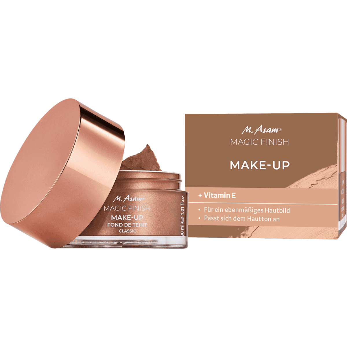 M. Asam Foundation Make-Up Classic Teint, 30 ml — منتج ألماني أصلي في المغرب