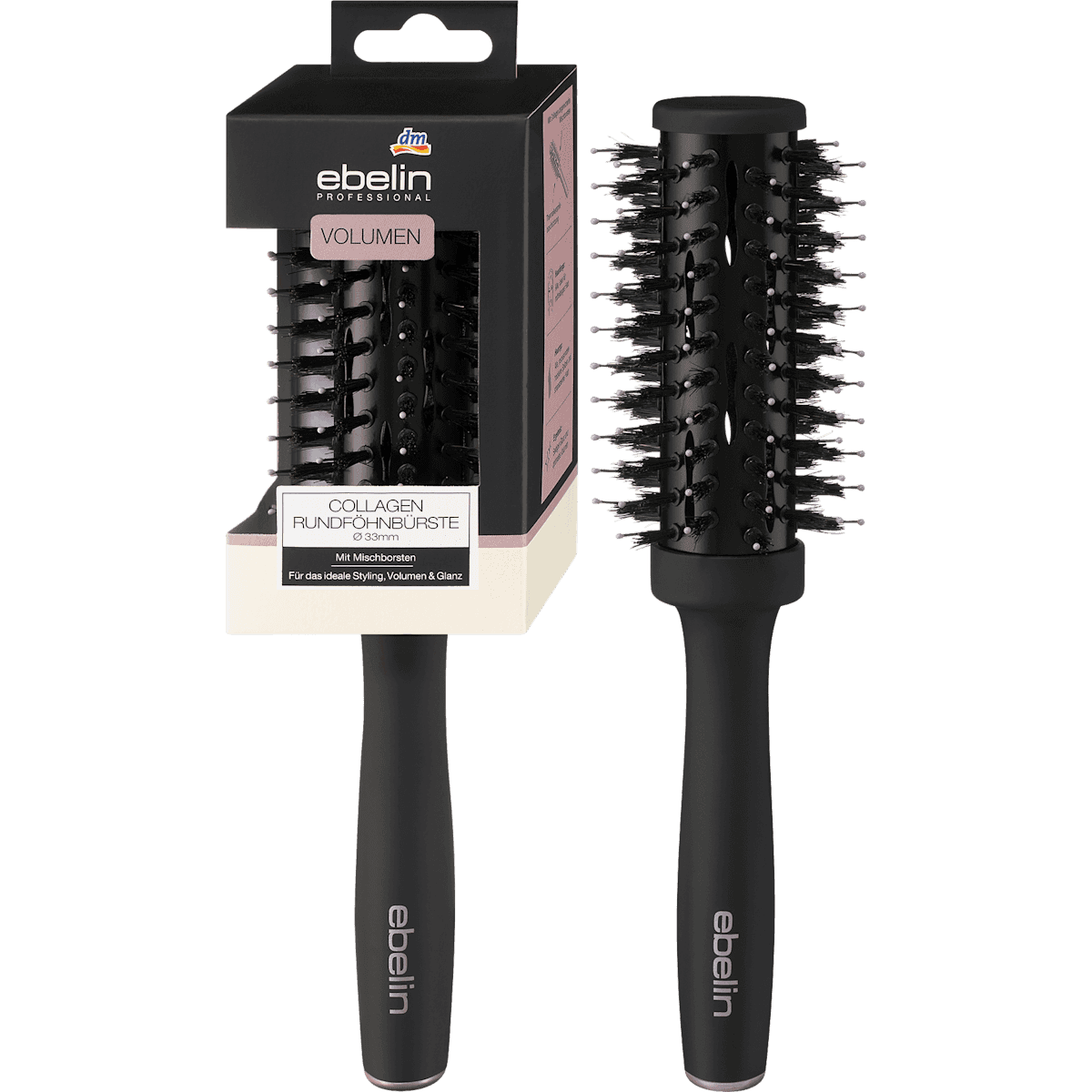 ebelin PROFESSIONAL Brosse ronde volume et coiffage 1 pièce — produit allemand authentique au Maroc